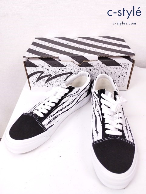 VANS ヴァンズ スニーカー 28.0cm ブラック×ホワイト Old Skool Ns Og Lx VN0A4UUT9XT