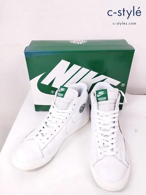 NIKE ナイキ スニーカー 28.5cm ホワイト BLAZER MID QS HH CJ6101-100
