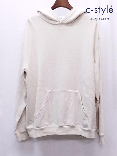 UNUSED アンユーズド トレーナー 4 オフホワイト フーディー シルク50%