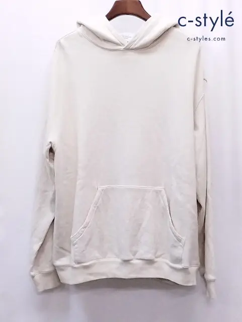 UNUSED アンユーズド トレーナー 4 オフホワイト フーディー シルク50%