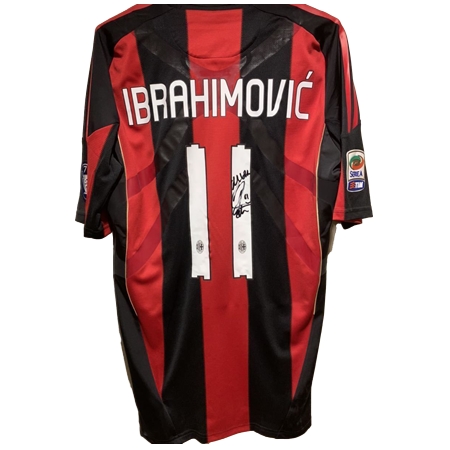 AC Milan(ACミラン) サッカー ユニフォーム イブラヒモビッチ 実使用