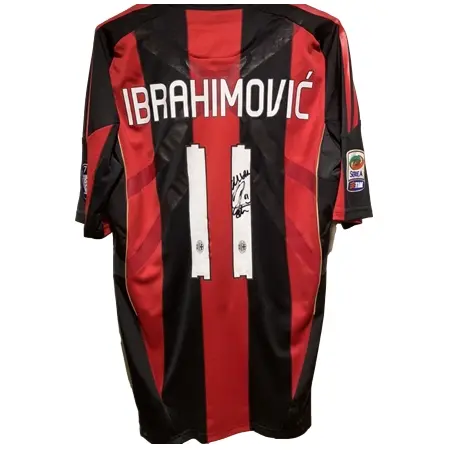 AC Milan(ACミラン) サッカー ユニフォーム イブラヒモビッチ 実使用