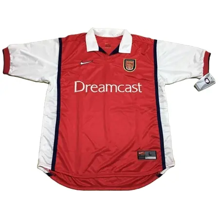 Arsenal FC(アーセナルFC) サッカー ユニフォーム HOME 1st 2000-02