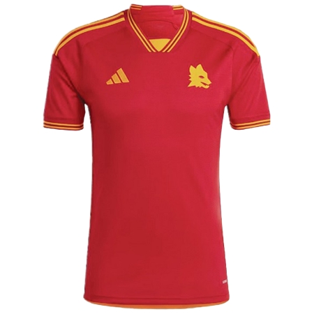 AS Roma(ASローマ) サッカー ユニフォーム 23/24 公式 ホーム 半袖 （選手名、背番号、パッチ込み）