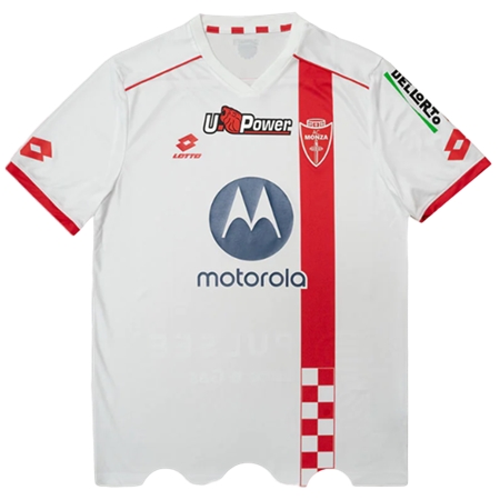 Associazione Calcio Monza S.p.A.(ACモンツァ) サッカー ユニフォーム 23/24 公式 アウェイ 半袖 （選手名、背番号、パッチ込み）