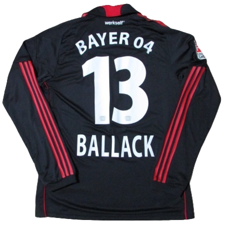 Bayer 04 Leverkusen(バイエル・レバークーゼン) サッカー ユニフォーム 2010/11 ホーム ミヒャエル・バラック