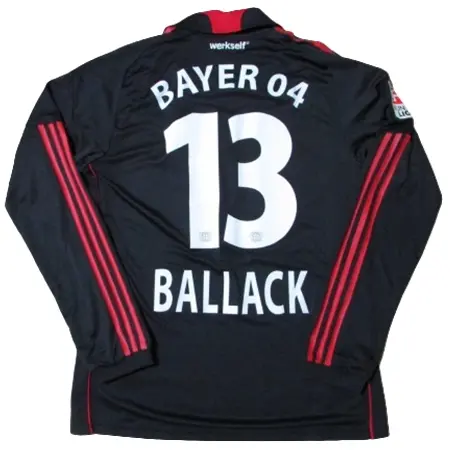 Bayer 04 Leverkusen(バイエル・レバークーゼン) サッカー ユニフォーム 2010/11 ホーム ミヒャエル・バラック