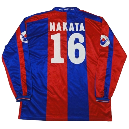 Bologna FC 1909(ボローニャFC) サッカー ユニフォーム 中田 英寿#16仕様 長袖
