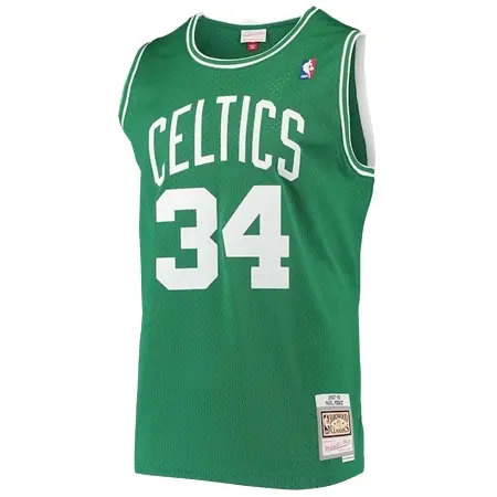 Boston Celtics(ボストン セルティックス) バスケットボール ユニフォーム メンズ ミッチェル&ネス ポール・ピアース ケリーグリーン ボストン セルティックス ハードウッド クラシックス スウィングマンユニフォーム