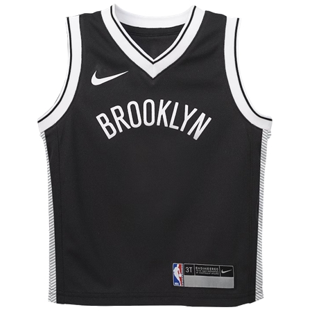 Brooklyn Nets(ブルックリン ネッツ) バスケットボール ユニフォーム Nike Replica Icon ユニフォーム – カスタム – トドラー