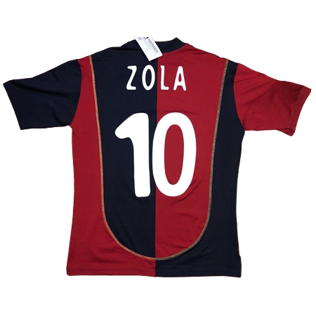 Cagliari Calcio(カリアリ・カルチョ) サッカー ユニフォーム 04/05 ジャンフランコ・ゾラ