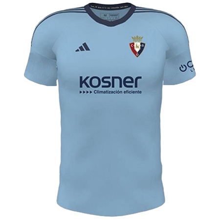 CA Osasuna(CAオサスナ) サッカー ユニフォーム 23/24 公式 アウェイ 半袖