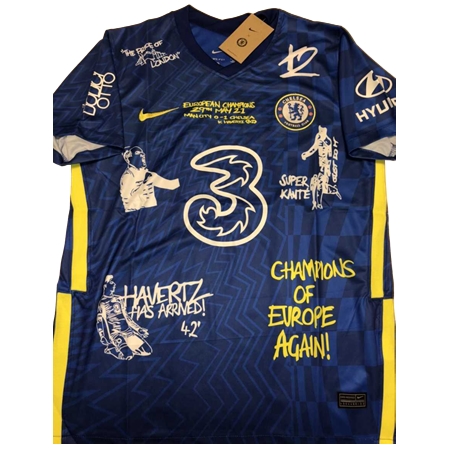 Chelsea FC(チェルシーFC) サッカー ユニフォーム チャンピオンズリーグ2021優勝記念限定ユニフォーム