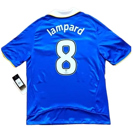 Chelsea FC(チェルシーFC) サッカー ユニフォーム 2007-08 ホーム ランパード チャンピオンズリーグ決勝仕様