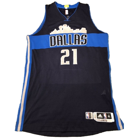Dallas Mavericks(ダラス マーベリックス) バスケットボール ユニフォーム 2015－16 実使用品