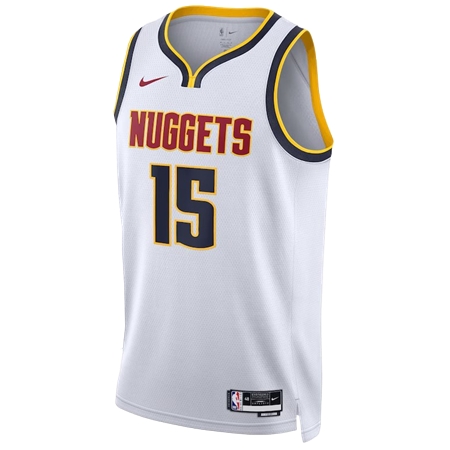 Denver Nuggets(デンバー ナゲッツ) バスケットボール ユニフォーム Nike アソシエーションエディション スィングマン ユニフォーム – ホワイト – ニコラ・ヨキッチ