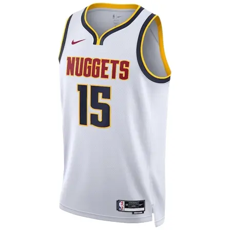 Denver Nuggets(デンバー ナゲッツ) バスケットボール ユニフォーム Nike アソシエーションエディション スィングマン ユニフォーム – ホワイト – ニコラ・ヨキッチ
