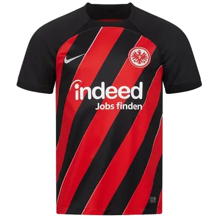 Eintracht Frankfurt(アイントラハト・フランクフルト) サッカー ユニフォーム 23/24 公式 ホーム 半袖 （選手名、背番号、パッチ込み）