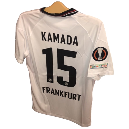 Eintracht Frankfurt(アイントラハト・フランクフルト) サッカー ユニフォーム UEFAヨーロッパリーグ EL 決勝戦仕様ユニフォーム 鎌田大地