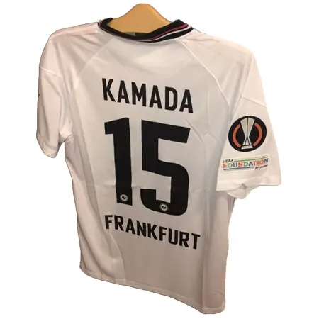 Eintracht Frankfurt(アイントラハト・フランクフルト) サッカー ユニフォーム UEFAヨーロッパリーグ EL 決勝戦仕様ユニフォーム 鎌田大地