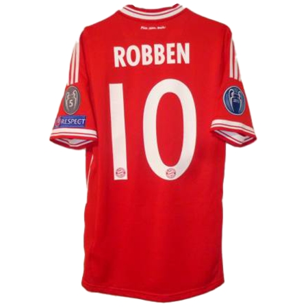 FC Bayern Munchen(FCバイエルン・ミュンヘン) サッカー ユニフォーム 13/14 ロッベン選手 CL