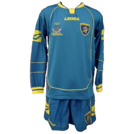 Frosinone Calcio(フロジノーネ・カルチョ) サッカー ユニフォーム 長袖、青上下セット