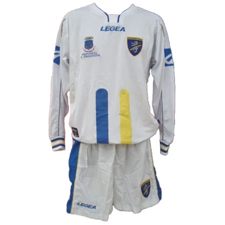 Frosinone Calcio(フロジノーネ・カルチョ) サッカー ユニフォーム 長袖、白上下セット