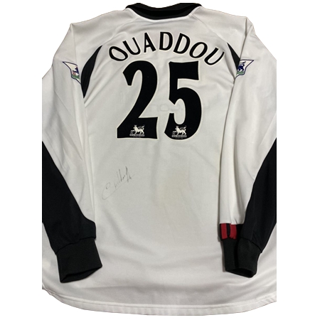 Fulham FC(フラムFC) サッカー ユニフォーム 2002 アブデスラム・ウアドゥ選手ホーム