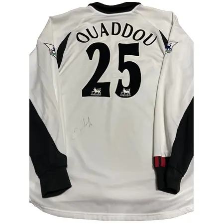 Fulham FC(フラムFC) サッカー ユニフォーム 2002 アブデスラム・ウアドゥ選手ホーム