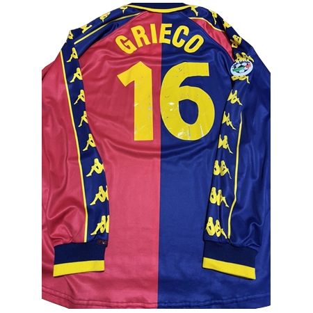 Genoa CFC(ジェノアCFC) サッカー ユニフォーム 2000 ガエターノ・グリエコ選手 ホーム KAPPA社製