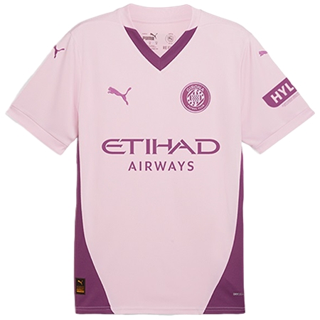 Girona FC(ジローナFC) サッカー ユニフォーム 24/25  サード 半袖 （選手名、背番号、パッチ込み）