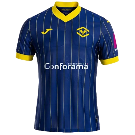 Hellas Verona FC(エラス・ヴェローナFC) サッカー ユニフォーム 24/25 公式 ホーム 半袖 （選手名、背番号、パッチ込み）
