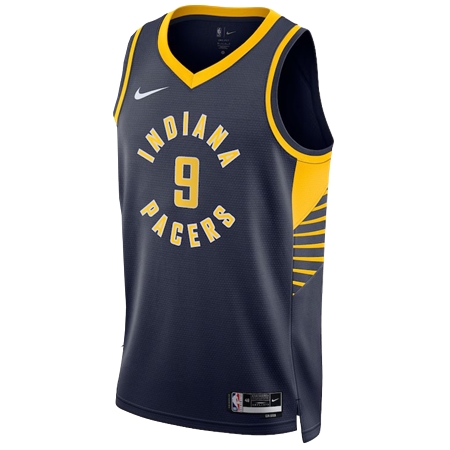 Indiana Pacers(インディアナ ペイサーズ) バスケットボール ユニフォーム Nike アイコンエディション スウィングマン ユニフォーム – ネイビー – T.J. マコネル