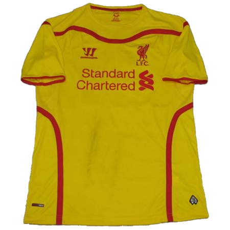 Liverpool FC(リヴァプールFC) サッカー ユニフォーム ブラジル ルーカス 実使用 2014年プレシーズン