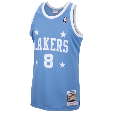 Los Angeles Lakers(ロサンゼルス レイカーズ) バスケットボール ユニフォーム コービー・ブライアント 2004 – 05 オーセンティック オルタネイト ユニフォーム Mitchell & Ness ライトブルー – メンズ