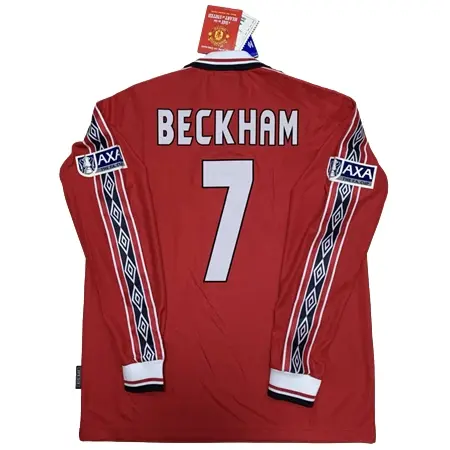 Manchester United FC(マンチェスター・ユナイテッドFC) サッカー ユニフォーム 1998 1999  ベッカム