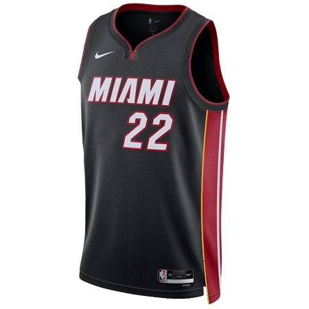 Miami Heat(マイアミ ヒート) バスケットボール ユニフォーム Nike アイコン スウィングマン ユニフォーム ジミー・バトラー – メンズ