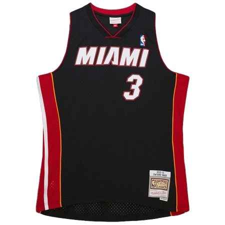 Miami Heat(マイアミ ヒート) バスケットボール ユニフォーム NBA ドウェイン・ウェイド 2012 ロード Hardwood Classics スウィングマン ユニフォーム バイ Mitchell & Ness