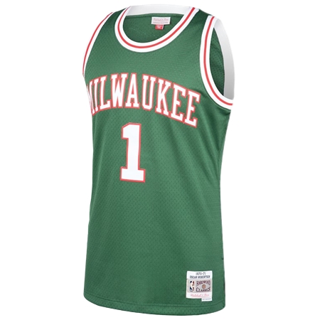 Milwaukee Bucks(ミルウォーキー バックス) バスケットボール ユニフォーム メンズ ミッチェル & ネス オスカー ロバートソン グリーン ミルウォーキー バックス 2001/02 ハードウッド クラシック スウィングマンユニフォーム