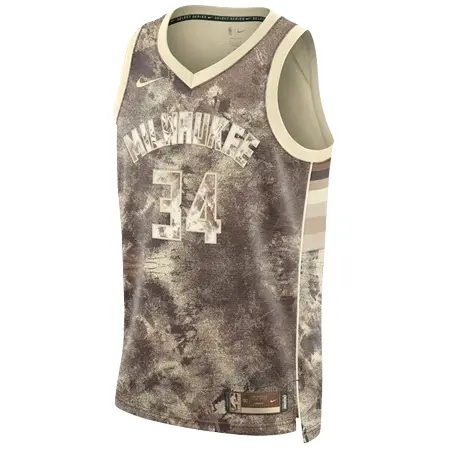 Milwaukee Bucks(ミルウォーキー バックス) バスケットボール ユニフォーム Nike MVP セレクトシリーズ ジャージ – ヤニス・アデトクンボ – メンズ