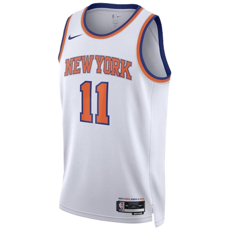 New York Knicks(ニューヨーク ニックス) バスケットボール ユニフォーム Nike アソシエーション エディション スィングマン ユニフォーム – ホワイト – ジェイレン・ブランソン –