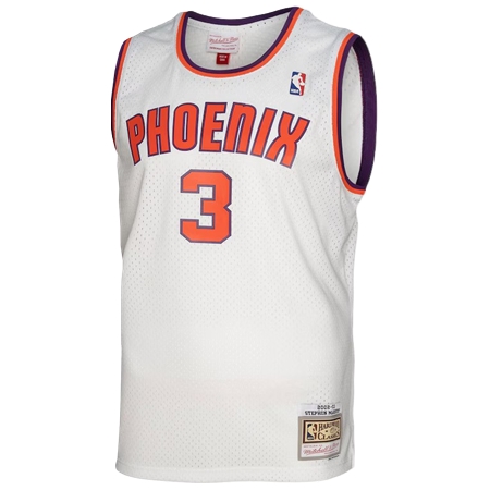Phoenix Suns(フェニックス サンズ) バスケットボール ユニフォーム メンズ ミッチェル & ネス ステフォン マーベリー ホワイト フェニックス サンズ 2001/02 ハードウッド クラシック スウィングマンユニフォーム