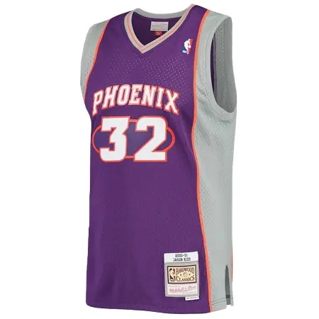 Phoenix Suns(フェニックス サンズ) バスケットボール ユニフォーム メンズ ミッチェル & ネス ジェイソン キッド パープル フェニックス サンズ 2001/02 ハードウッド クラシック スウィングマンユニフォーム