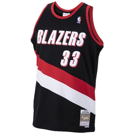 Portland Trail Blazers(ポートランド・トレイルブレイザーズ) バスケットボール ユニフォーム メンズ ミッチェル & ネス スコッティ ピッペン ブラック ポートランド トレイル ブレザー 1999/00 ハードウッド クラシック スウィングマンユニフォーム