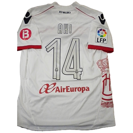 RCD Mallorca(RCDマジョルカ) サッカー ユニフォーム 2011/2012 家長 昭博 No.14 AKI アウェイ