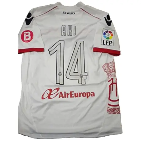 RCD Mallorca(RCDマジョルカ) サッカー ユニフォーム 2011/2012 家長 昭博 No.14 AKI アウェイ