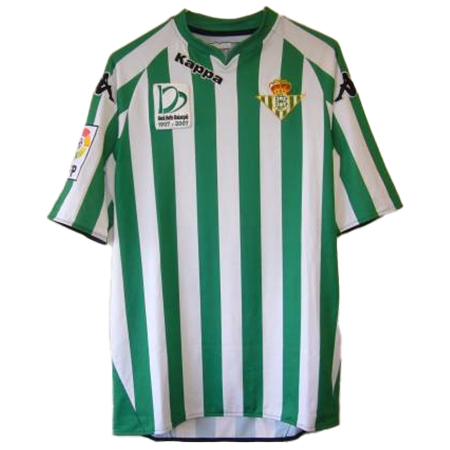 Real Betis Balompie(レアル・ベティス) サッカー ユニフォーム カッパ07-08年レアルベティス100周年ユニフォームM