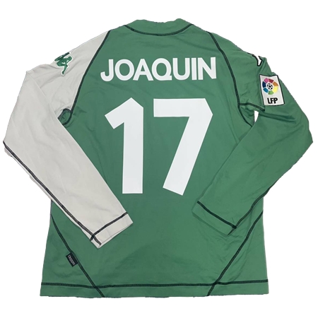 Real Betis Balompie(レアル・ベティス) サッカー ユニフォーム kappa 長袖 ホアキン・サンチェス