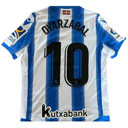 Real Sociedad de Futbol(レアル・ソシエダ) サッカー ユニフォーム スペイン代表 オヤルサバル 実使用