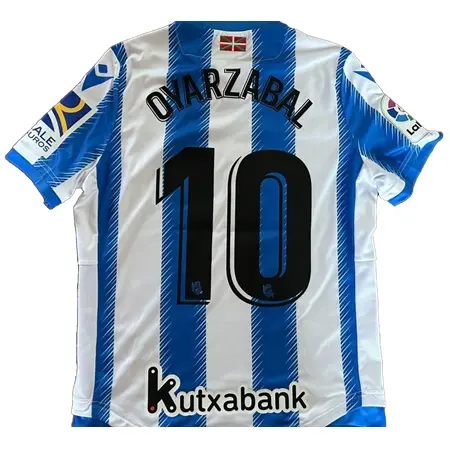 Real Sociedad de Futbol(レアル・ソシエダ) サッカー ユニフォーム スペイン代表 オヤルサバル 実使用